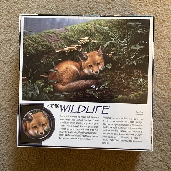 TCG Wildlife 750 Piece Puzzle “Forest Floor” - Picture 5 of 10